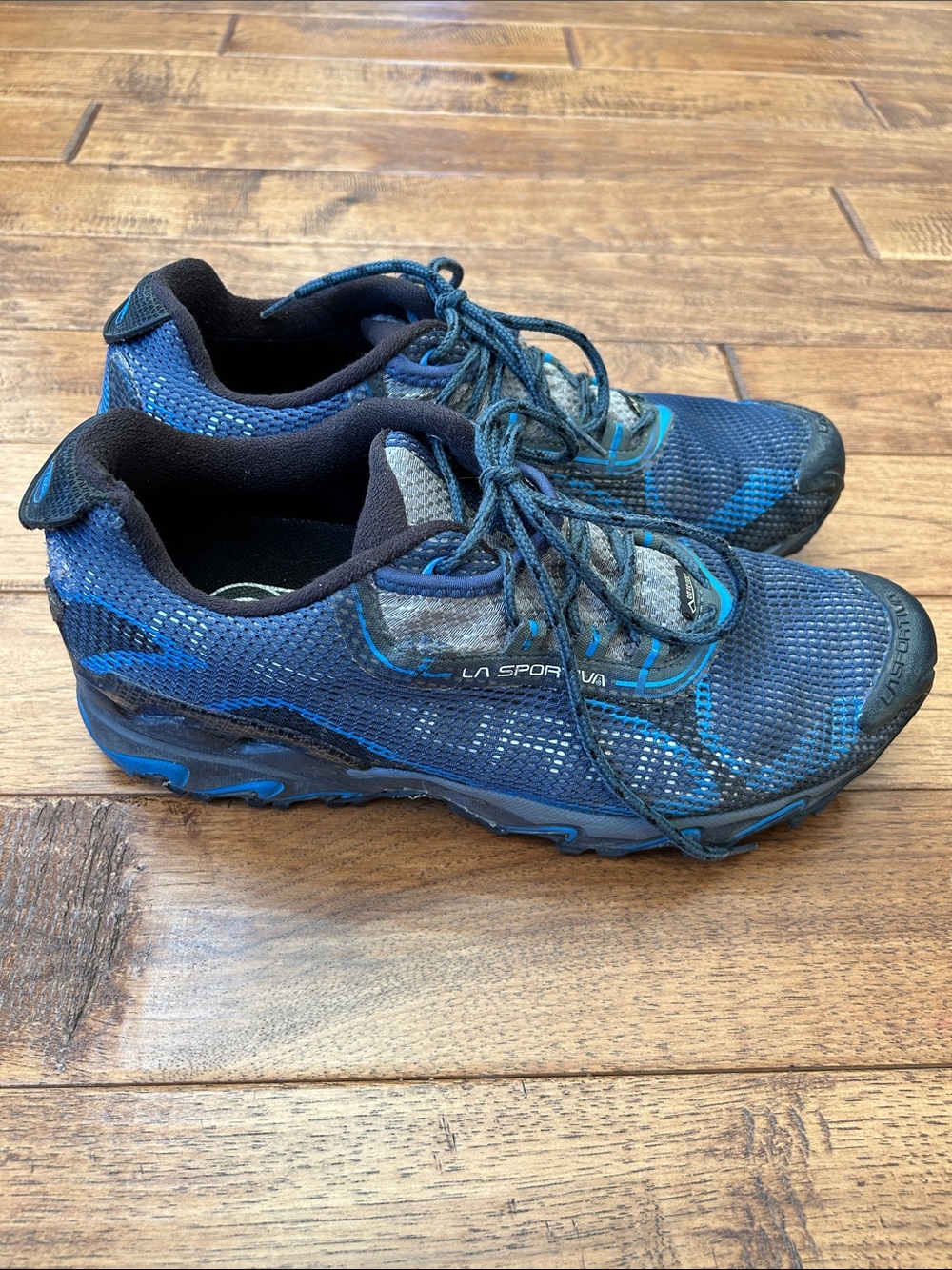 La Sportiva Wildcat 2.0 GTX Trail Running Shoes Blue Black Mens Size 12.5